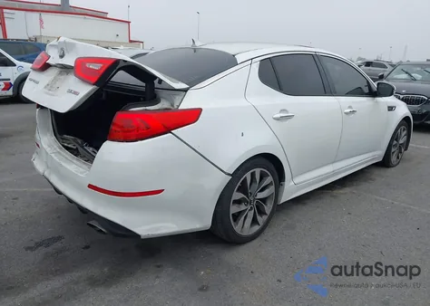 2014 Kia Optima Sx Turbo из США, поврежденный, VIN 5XXGR4A64EG293616